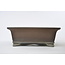 Rectangular unglazed Sanpou pot - 300 x 260 x 100 mm