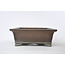 Rectangular unglazed Sanpou pot - 300 x 260 x 100 mm