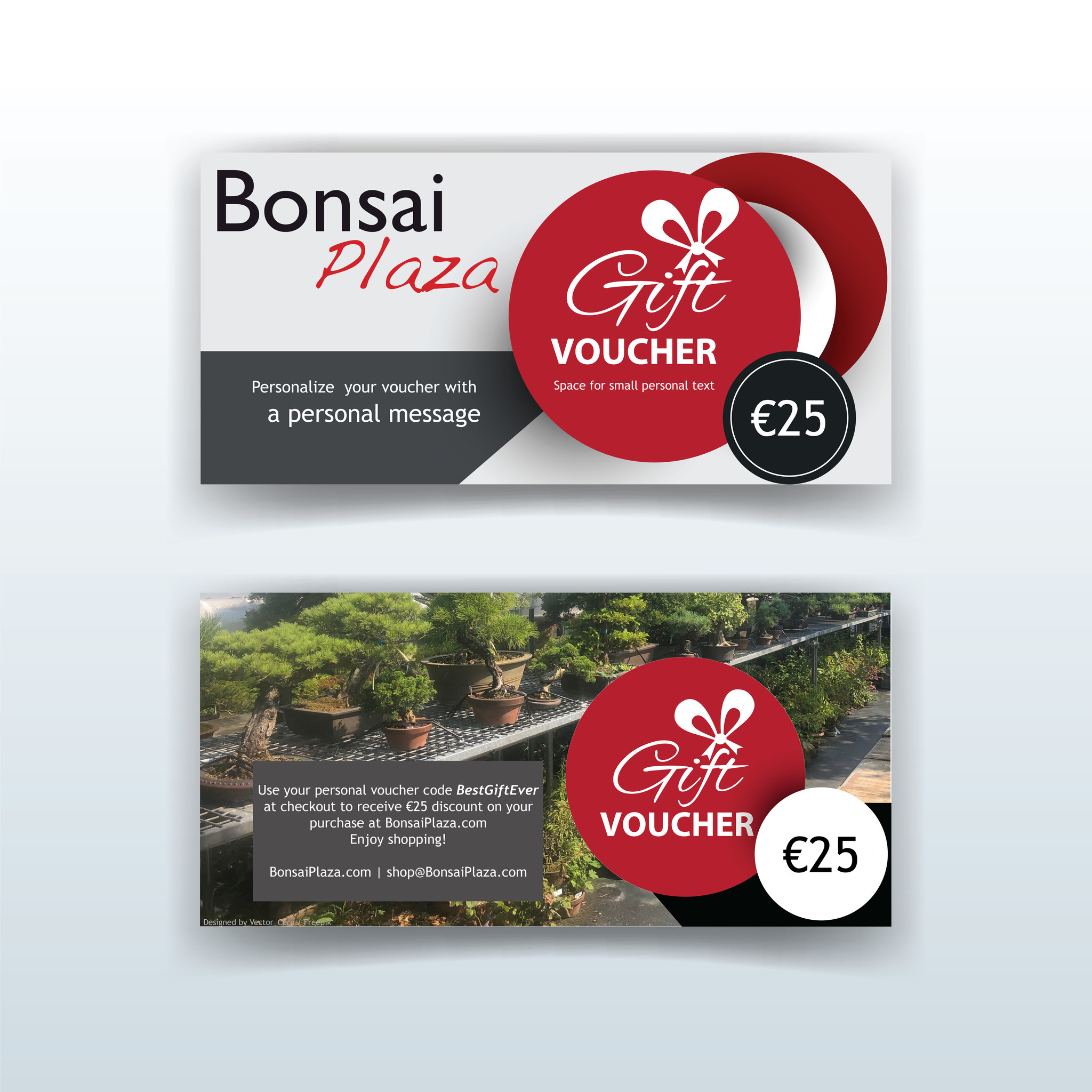 BonsaiPlaza Geschenkkarte fr das gesamte Sortiment von BonsaiPlaza - Bonsai  Plaza