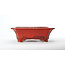 Maceta Sharaku roja rectangular - 183 x 152 x 60 mm