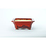 Maceta Sharaku roja rectangular - 183 x 152 x 60 mm