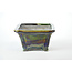 Square multicolor Terahata Satomi Mazan pot - 123 x 123 x 75 mm