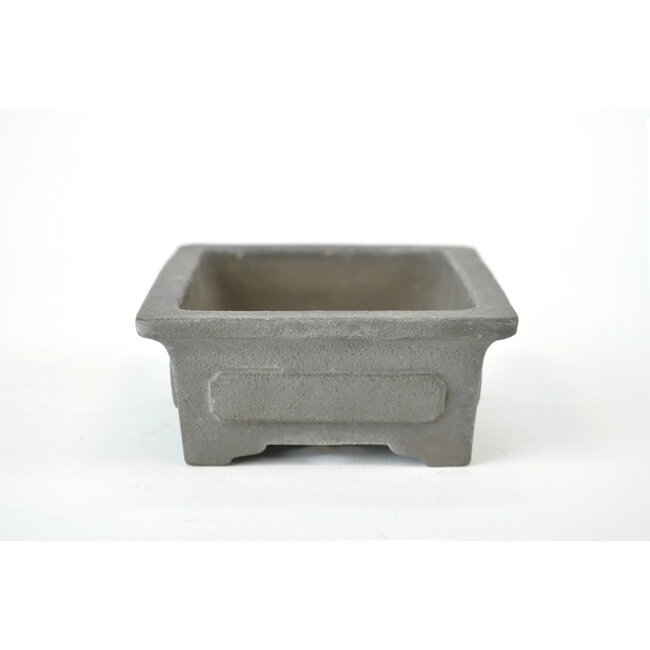 Vaso Yamaaki rettangolare non smaltato - 130 x 105 x 45 mm