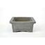 Rectangular unglazed Yamaaki pot - 130 x 105 x 45 mm