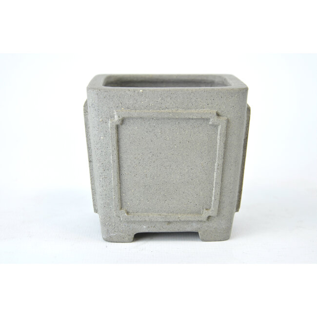 Pot carré Shibakatsu non émaillé - 85 x 85 x 8 mm