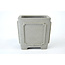 Square unglazed Shibakatsu pot - 85 x 85 x 8 mm