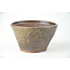 Round brown Bonsa pot - 95 x 90 x 50 mm