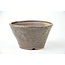 Round brown Bonsa pot - 95 x 90 x 50 mm