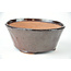 Ronde bruine Bonsa pot - 110 x 107 x 50 mm