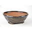 Ronde bruine Bonsa-pot - 116 x 114 x 40 mm