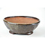 Ronde bruine Bonsa-pot - 116 x 114 x 40 mm