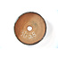 Bonsa maceta redonda marrón - 116 x 114 x 40 mm