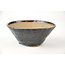 Round brown Bonsa pot - 102 x 102 x 40 mm