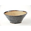 Vaso rotonda in bonsa marrone - 102 x 102 x 40 mm