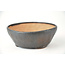 Round brown Bonsa pot - 109 x 112 x 40 mm