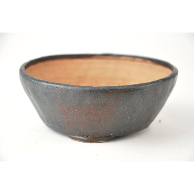 Pot rond Bonsa marron - 109 x 112 x 40 mm