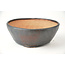 Vaso rotonda in bonsa marrone - 109 x 112 x 40 mm