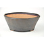 Round brown Bonsa pot - 110 x 120 x 45 mm