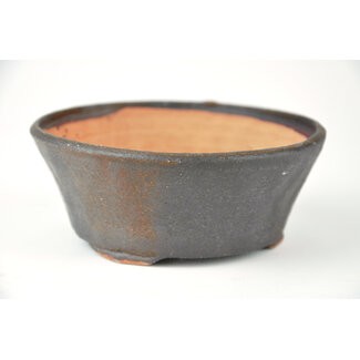 Bonsai Pot à bonsaï rond 110 mm marron par Bonsa, Tokoname, Japon