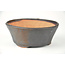 Round brown Bonsa pot - 110 x 120 x 45 mm