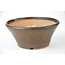 Ronde bruine Bonsa-pot - 102 x 102 x 45 mm