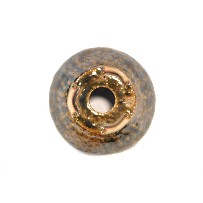 Pot rond Bonsa vert - 96 x 99 x 40 mm