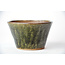 Ronde groene Bonsa pot - 95 x 94 x 55 mm