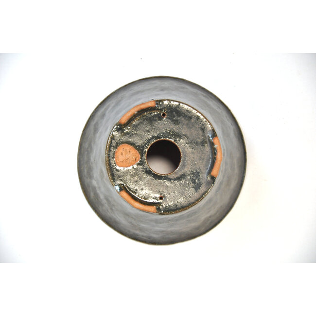 Pot rond Bonsa vert - 114 x 113 x 50 mm