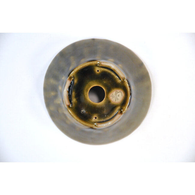 Pot rond Bonsa vert - 110 x 149 x 45 mm