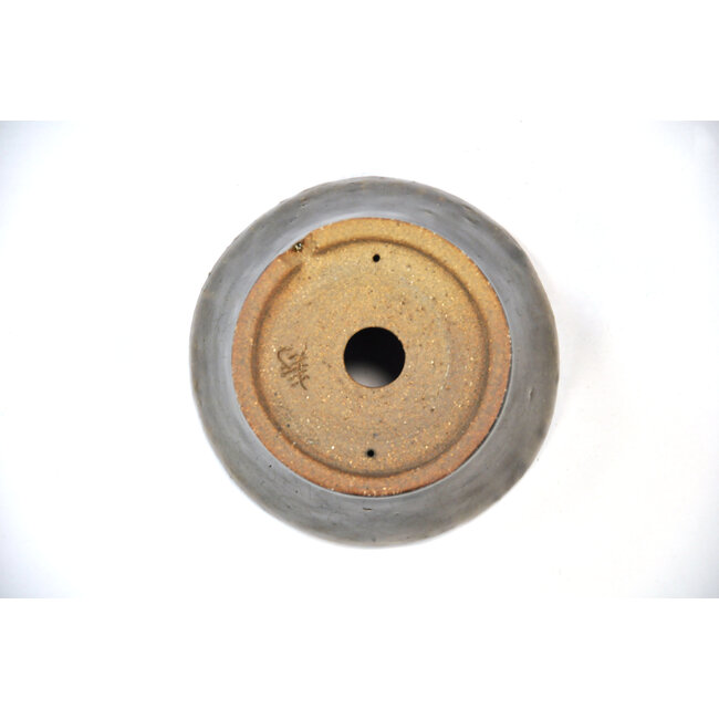 Pot rond Bonsa vert - 97 x 95 x 45 mm