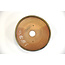 Maceta redondo de oro y marrón Bonsa - 117 x 115 x 40 mm