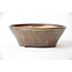 Ronde gouden Bonsa-pot - 123 x 120 x 40 mm