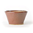 Runder brauner Bonsa-Topf - 90 x 94 x 50 mm