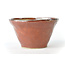 Vaso rotonda in bonsa marrone rosso - 115 x 120 x 70 mm