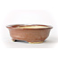 Pot rond Bonsa brun rouge - 114 x 112 x 35 mm