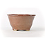 Vaso rotonda in bonsa marrone rosso - 103 x 103 x 55 mm