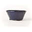 Pot rond Bonsa bleu - 117 x 114 x 55 mm