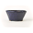 Pot rond Bonsa bleu - 117 x 114 x 55 mm