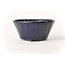 Pot rond Bonsa bleu - 117 x 114 x 55 mm