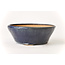 Pot rond Bonsa bleu - 115 x 114 x 40 mm