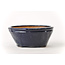 Pot rond Bonsa bleu - 107 x 106 x 45 mm