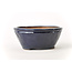 Pot rond Bonsa bleu - 107 x 106 x 45 mm