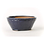 Pot rond Bonsa bleu - 107 x 106 x 45 mm