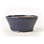 Pot rond Bonsa bleu - 104 x 107 x 45 mm