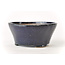 Pot rond Bonsa bleu - 104 x 107 x 45 mm