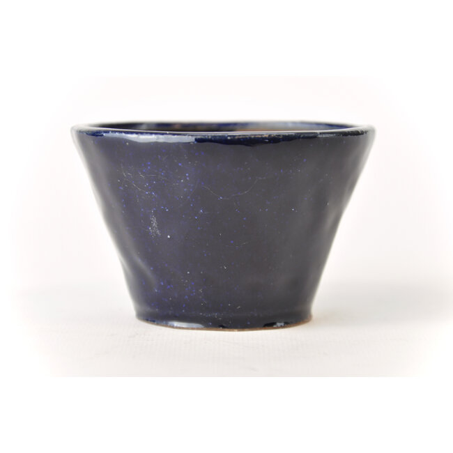 Pot rond Bonsa bleu - 93 x 92 x 60 mm