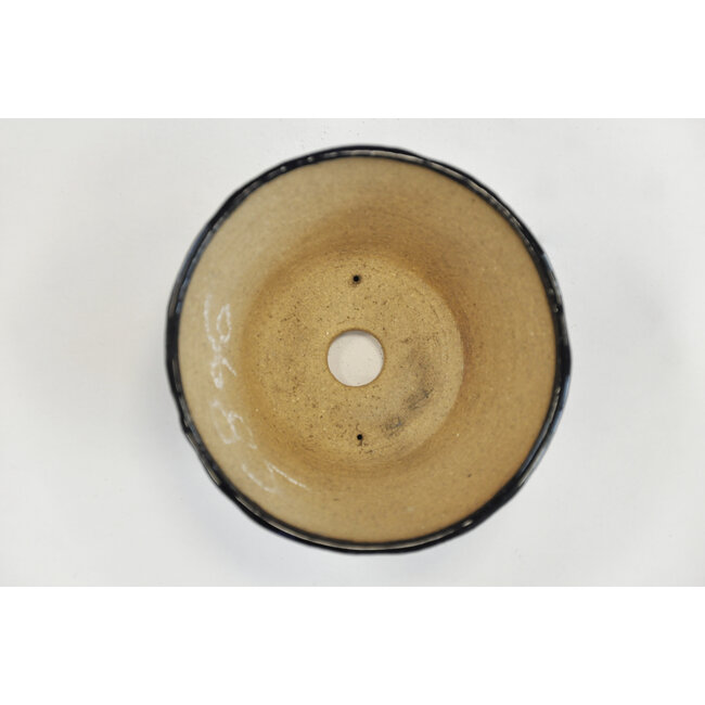 Vaso Bonsa blu tondo - 112 x 110 x 60 mm