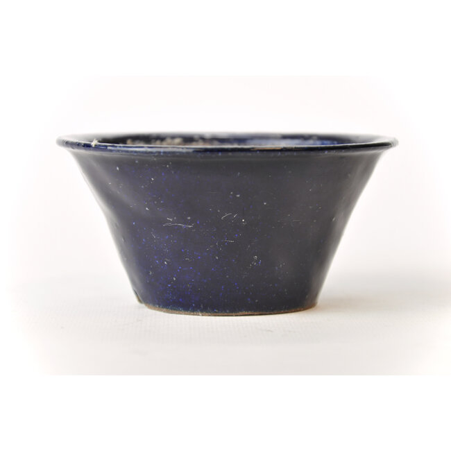 Maceta Bonsa azul redondo - 112 x 112 x 55 mm