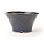 Pot rond Bonsa bleu - 100 x 100 x 60 mm