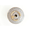 Round purple Bonsa pot - 106 x 104 x 40 mm